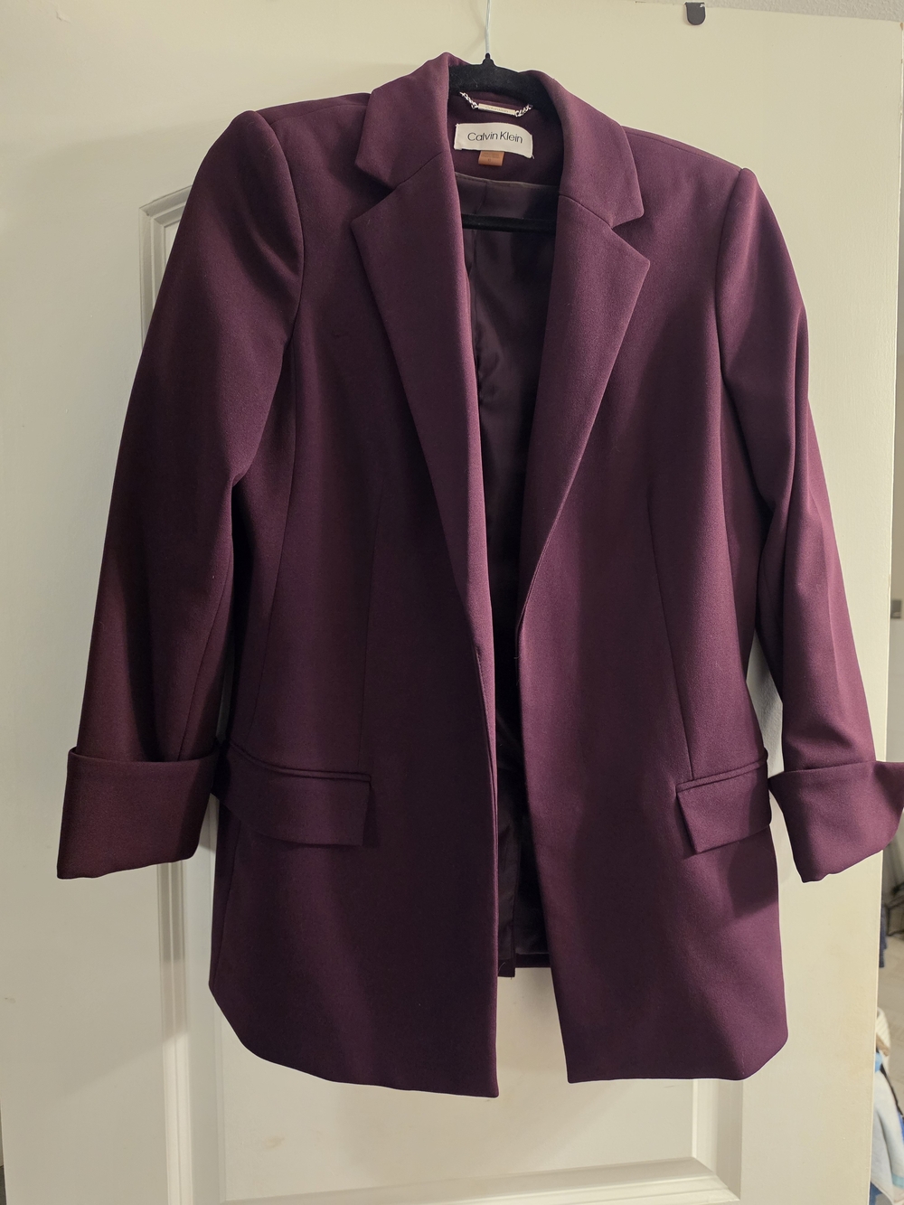 Calvin Klein Women's Plum Blazer Jacket & Pants